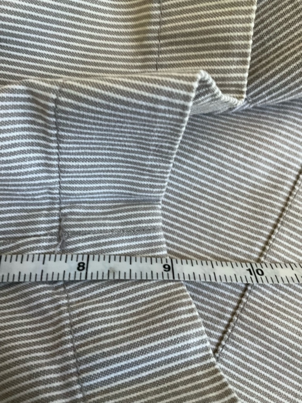 Macy’s Club Room Striped Chino Shorts - Picture 5 of 5
